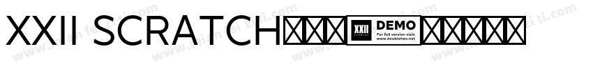 XXII SCRATCH转换器字体转换